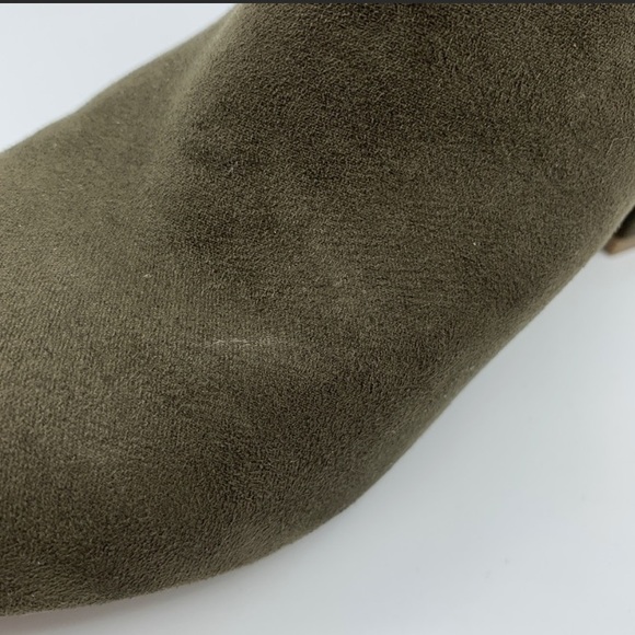 Report Montez Olive Green Side Zip Ankle Boot - Picture 9 of 9